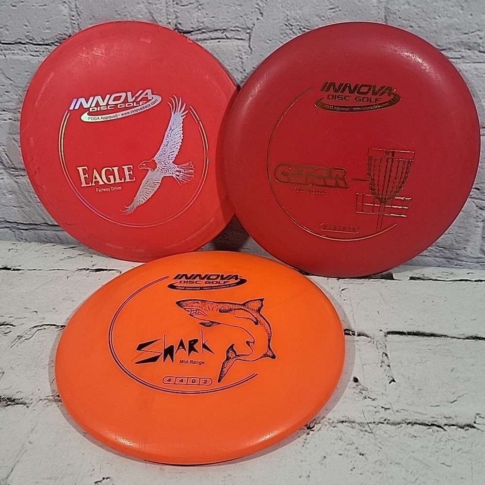 Innova Disc Golf Lot Eagle Fairway Driver Aviar Putt Approach Shark Mid-Range